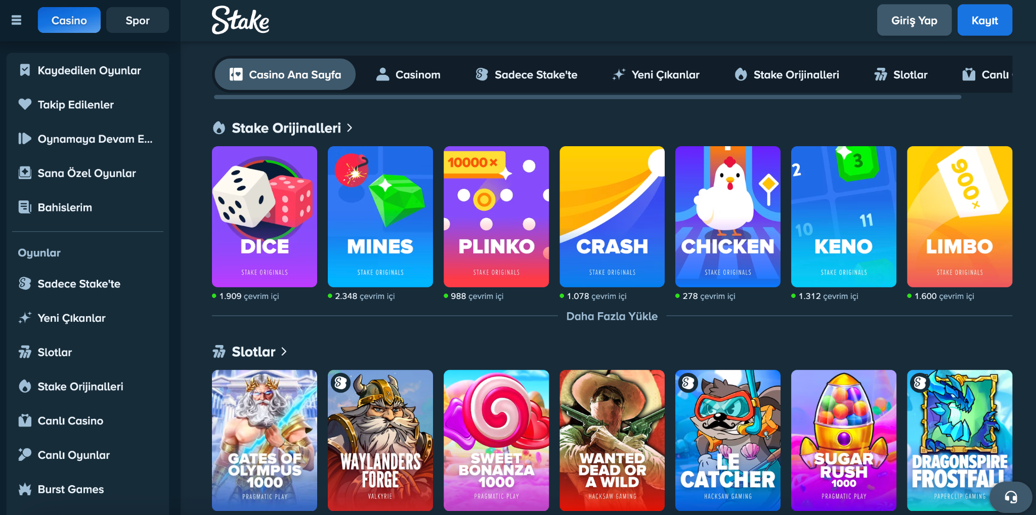 Stake Plinko oyunu