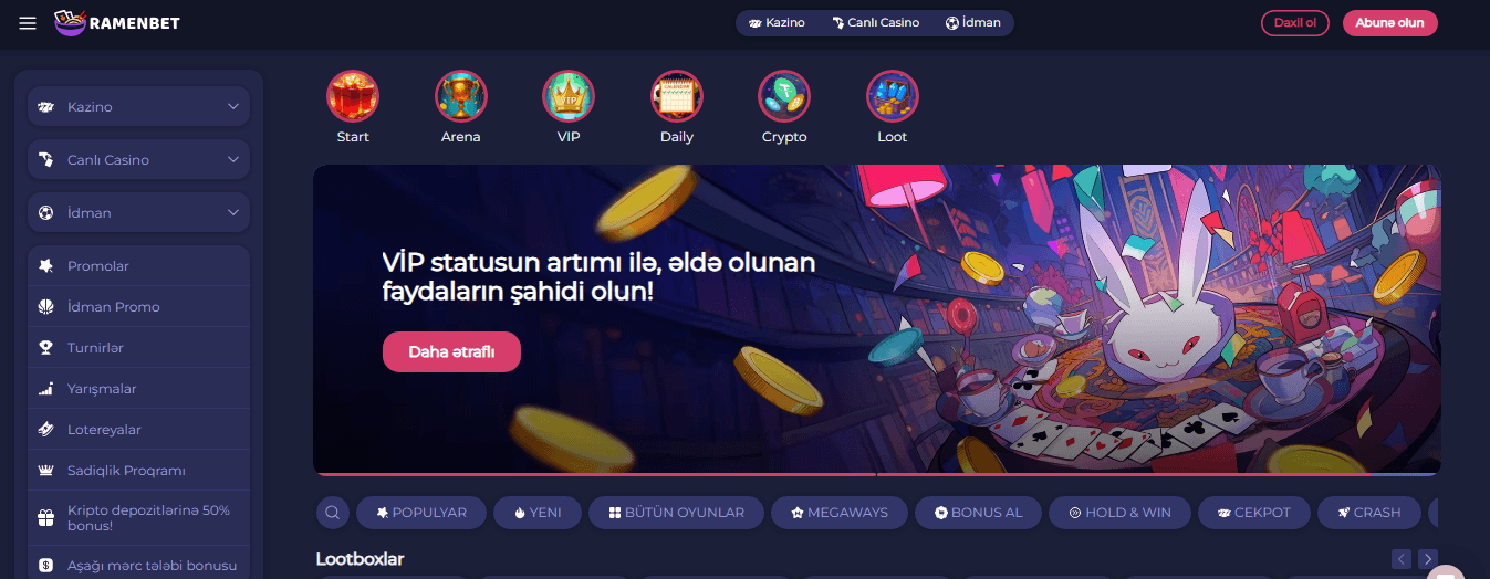 RamenBet Casino Online