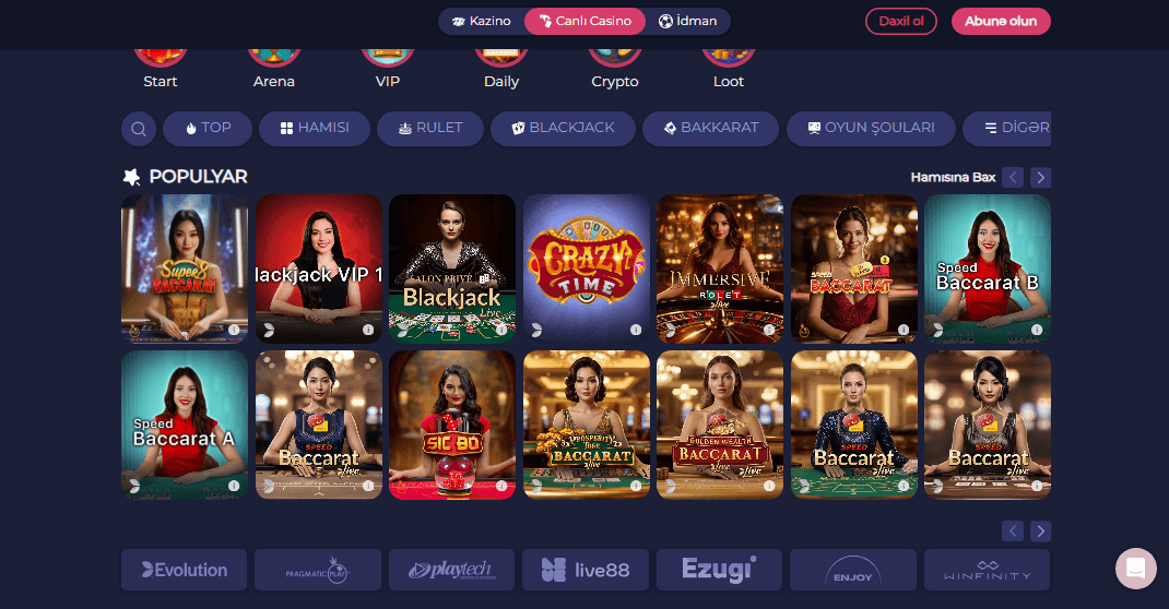 RamenBet Casino Oyunu – Seçimlər