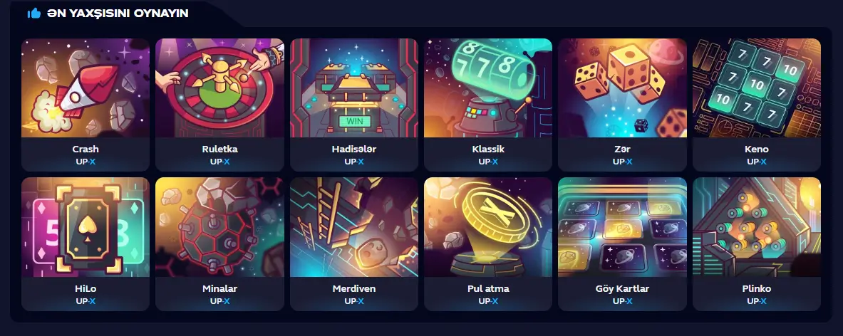 Up X Slot Games